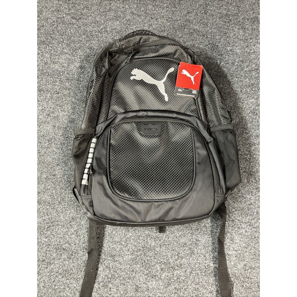 BRAND NEW PUMA CHALLENGER Sports BLACK Backpack Padded Laptop Bag Zip Pocket